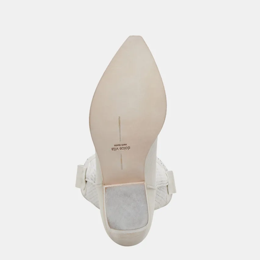 RANCH BOOTS IVORY LEATHER^Dolce Vita Fashion