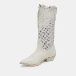 RANCH BOOTS IVORY LEATHER^Dolce Vita Fashion