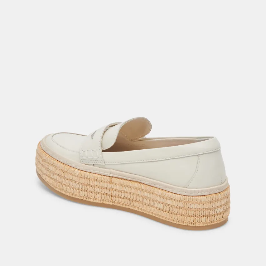 RANNA LOAFERS IVORY LEATHER^Dolce Vita Outlet