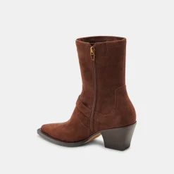 RAVE BOOTS DK BROWN SUEDE^Dolce Vita Outlet