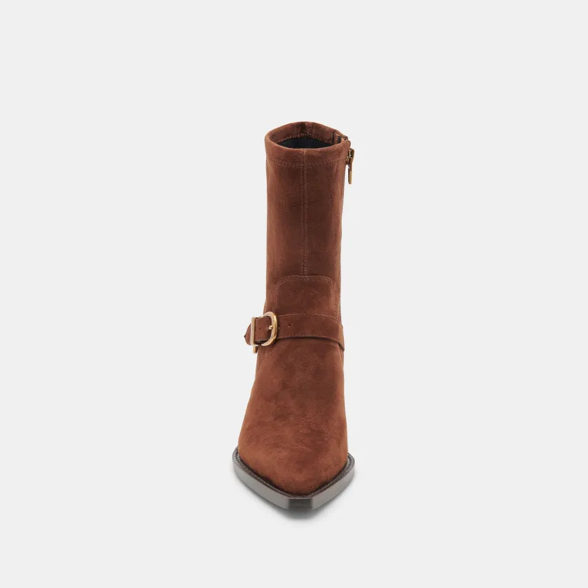 RAVE BOOTS DK BROWN SUEDE^Dolce Vita Outlet
