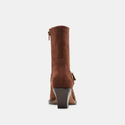 RAVE BOOTS DK BROWN SUEDE^Dolce Vita Outlet