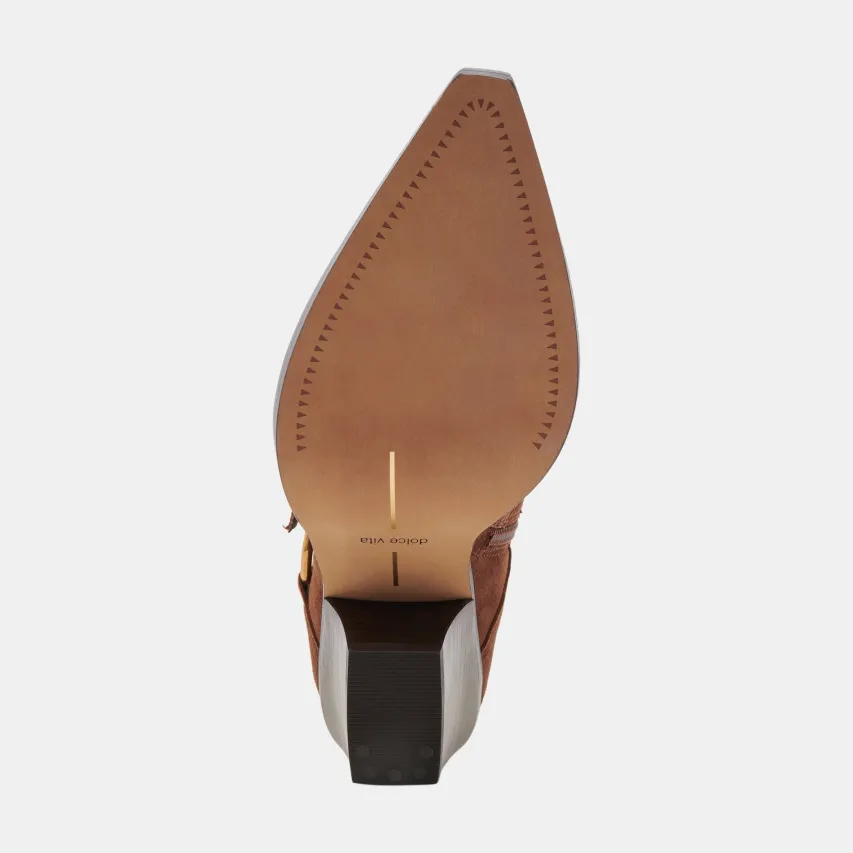 RAVE BOOTS DK BROWN SUEDE^Dolce Vita Outlet