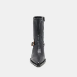 RAVE WIDE CALF BOOTS BLACK LEATHER^Dolce Vita New