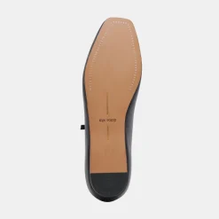REYES BALLET FLATS BLACK LEATHER^Dolce Vita Online