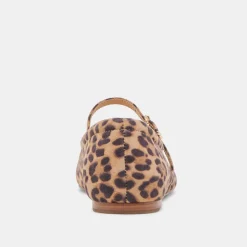 REYES BALLET FLATS DK LEOPARD SUEDE^Dolce Vita Best