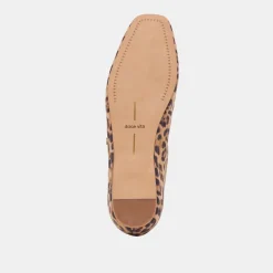 REYES BALLET FLATS DK LEOPARD SUEDE^Dolce Vita Best