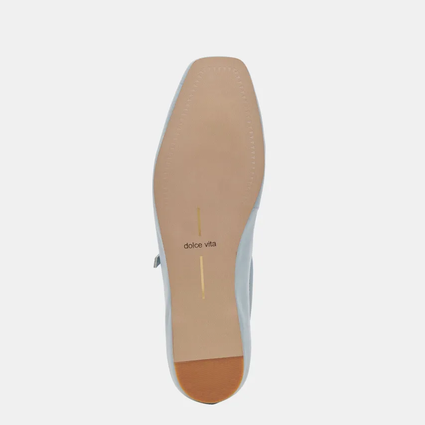 REYES BALLET FLATS SKY BLUE CRINKLE PATENT^Dolce Vita Online