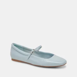 REYES BALLET FLATS SKY BLUE CRINKLE PATENT^Dolce Vita Online