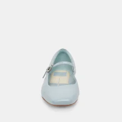 REYES BALLET FLATS SKY BLUE CRINKLE PATENT^Dolce Vita Online