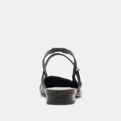 RIANNE FLATS MIDNIGHT CRINKLE PATENT^Dolce Vita Online
