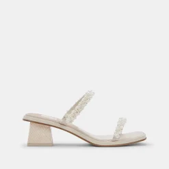 RIVER PEARL HEELS VANILLA PEARLS^Dolce Vita Best