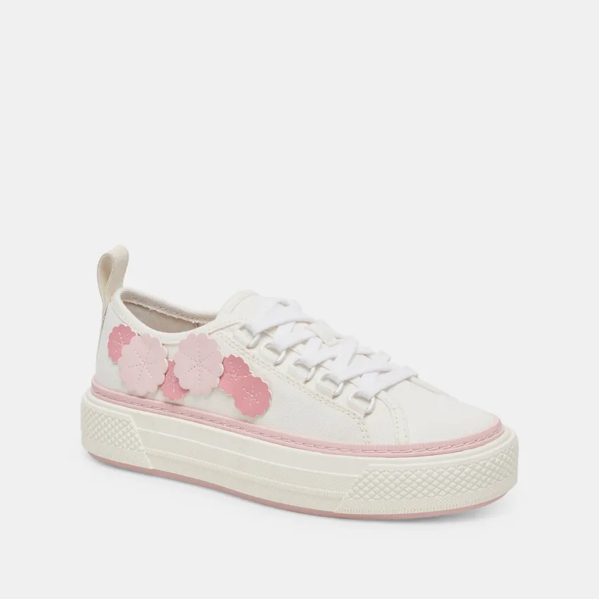 ROBBIN SNEAKERS PINK MULTI CANVAS^Dolce Vita New