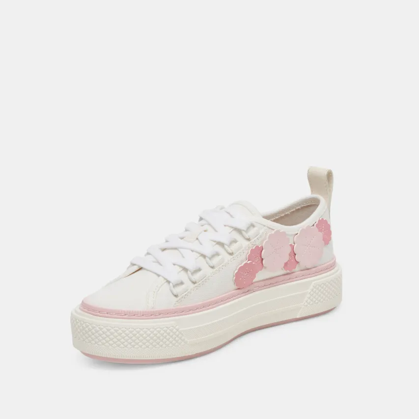 ROBBIN SNEAKERS PINK MULTI CANVAS^Dolce Vita New