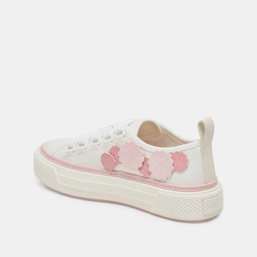 ROBBIN SNEAKERS PINK MULTI CANVAS^Dolce Vita New