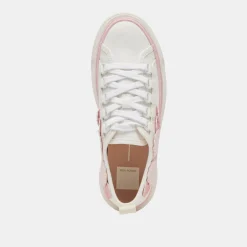 ROBBIN SNEAKERS PINK MULTI CANVAS^Dolce Vita New
