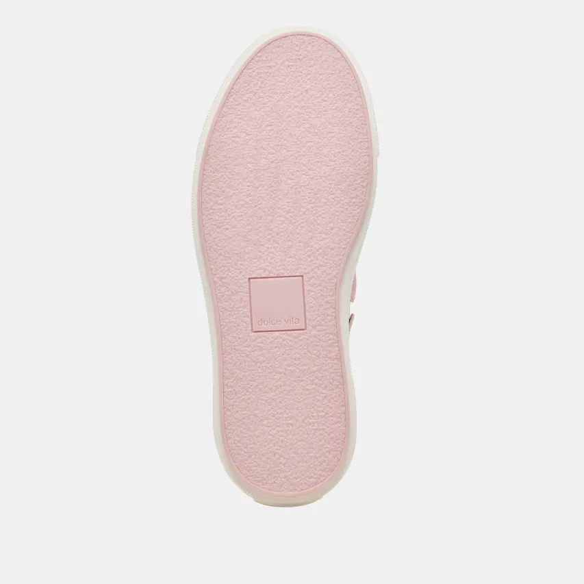 ROBBIN SNEAKERS PINK MULTI CANVAS^Dolce Vita New