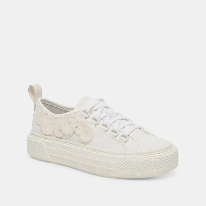 ROBBIN SNEAKERS WHITE CANVAS^Dolce Vita Best