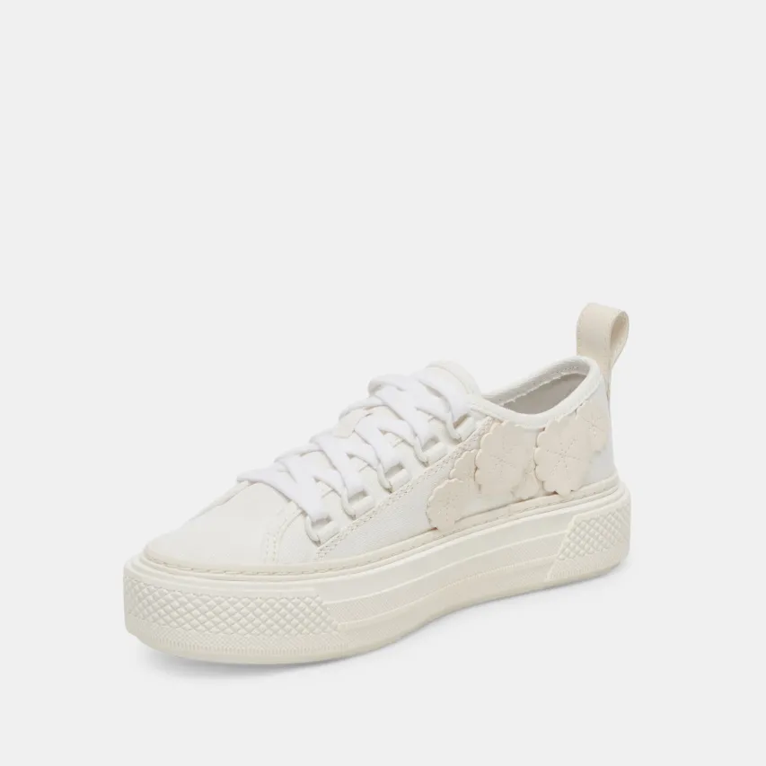 ROBBIN SNEAKERS WHITE CANVAS^Dolce Vita Best