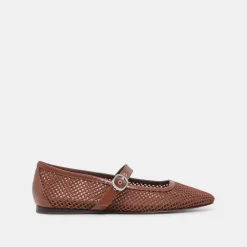 RODNI MESH BALLET FLATS TOFFEE WOVEN MESH^Dolce Vita New