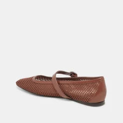 RODNI MESH BALLET FLATS TOFFEE WOVEN MESH^Dolce Vita New