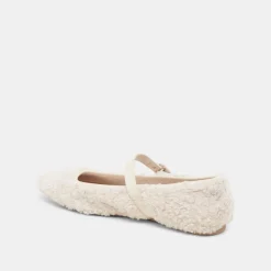 RODNI PLUSH BALLET FLATS CREME PLUSH^Dolce Vita New