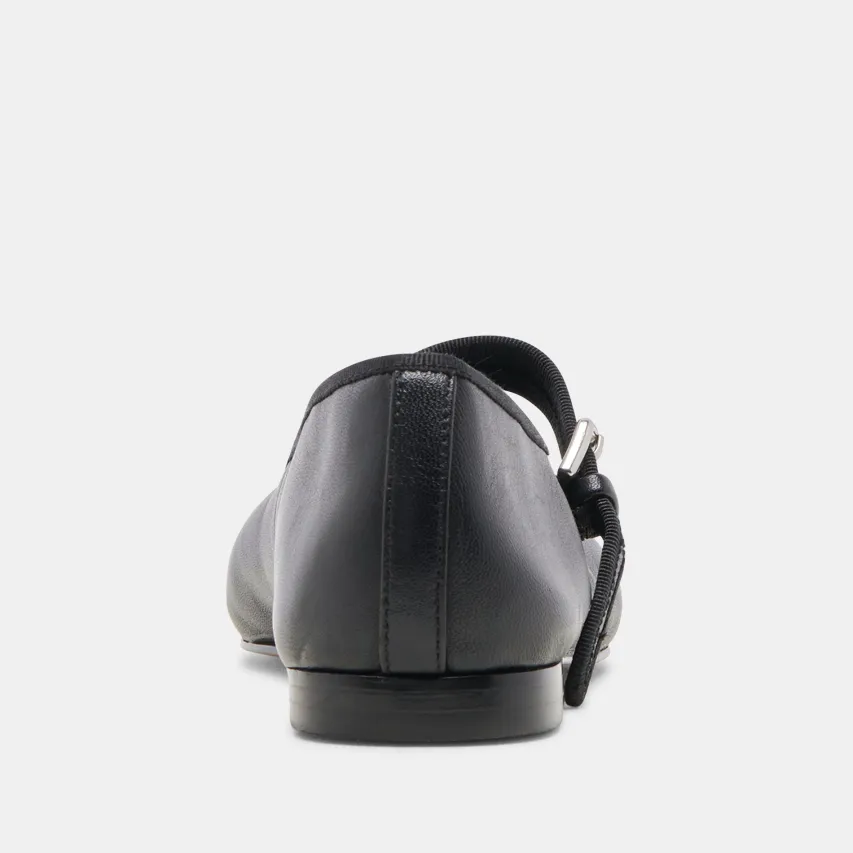 ROSLYN BALLET FLATS BLACK LEATHER^Dolce Vita Discount