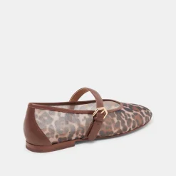 ROSLYN BALLET FLATS LEOPARD MESH^Dolce Vita Sale
