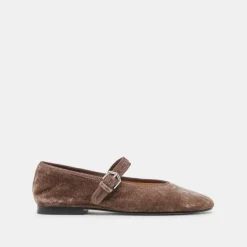 ROSLYN BALLET FLATS SMOKE VELVET^Dolce Vita Best