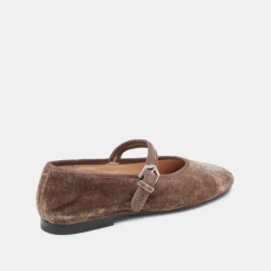 ROSLYN BALLET FLATS SMOKE VELVET^Dolce Vita Best