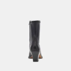 RUTGER WIDE CALF BOOTS BLACK LEATHER^Dolce Vita Clearance