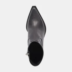 RUTGER WIDE CALF BOOTS BLACK LEATHER^Dolce Vita Clearance