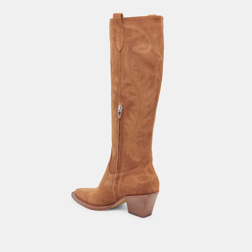 RYATT BOOTS PECAN SUEDE^Dolce Vita Best