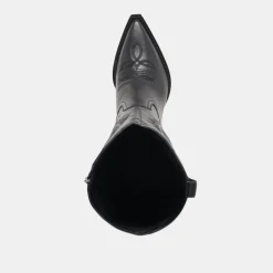 RYATT EXTRA WIDE CALF BOOTS BLACK LEATHER^Dolce Vita Hot