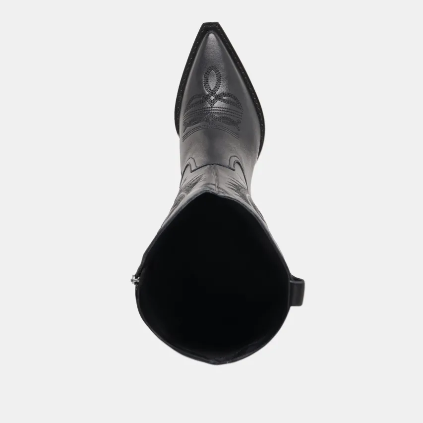 RYATT EXTRA WIDE CALF BOOTS BLACK LEATHER^Dolce Vita Hot
