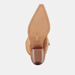 RYATT WIDE CALF BOOTS PECAN SUEDE^Dolce Vita Fashion