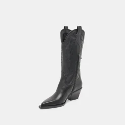 RYLAND BOOTS BLACK LEATHER^Dolce Vita Hot