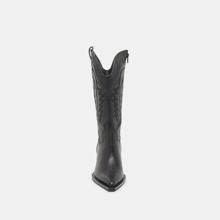 RYLAND EXTRA WIDE CALF BOOTS BLACK LEATHER^Dolce Vita Sale