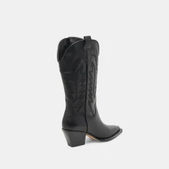 RYLAND WIDE CALF BOOTS BLACK LEATHER^Dolce Vita Online