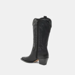 RYLAND WIDE CALF BOOTS BLACK LEATHER^Dolce Vita Online