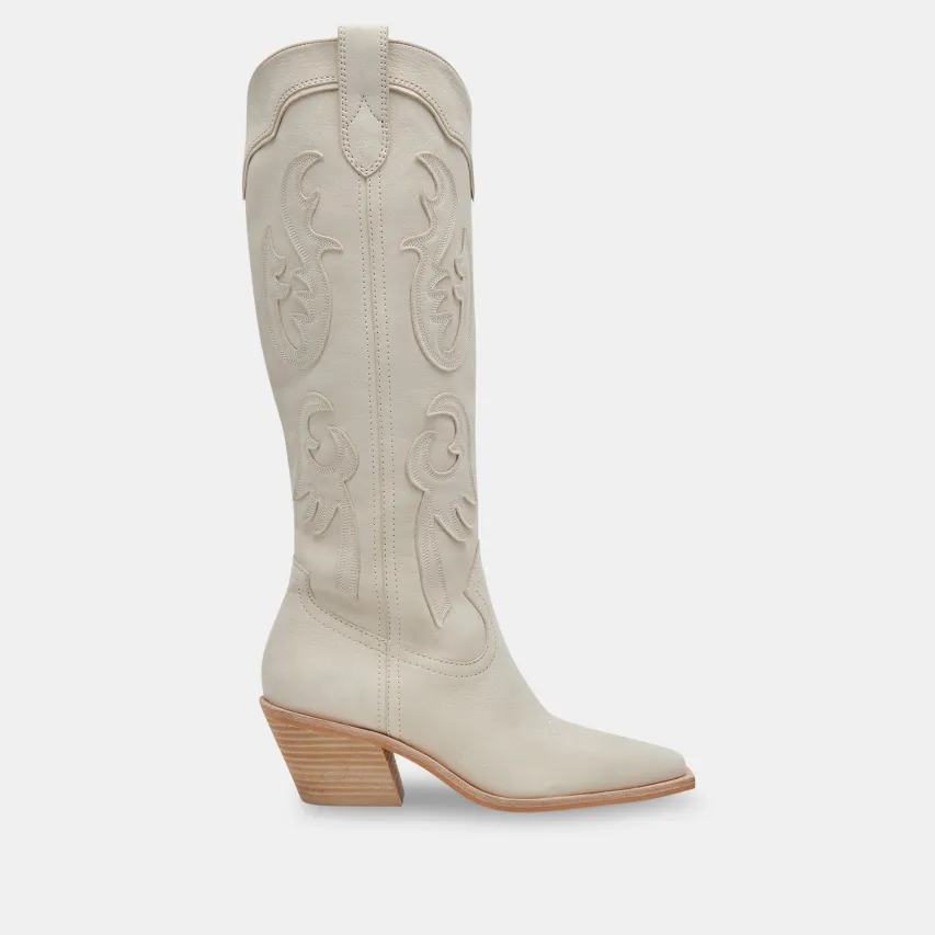 SAMSIN BOOTS IVORY NUBUCK^Dolce Vita Fashion