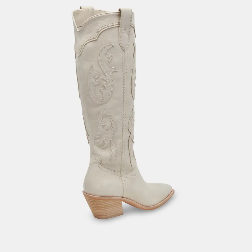 SAMSIN BOOTS IVORY NUBUCK^Dolce Vita Fashion