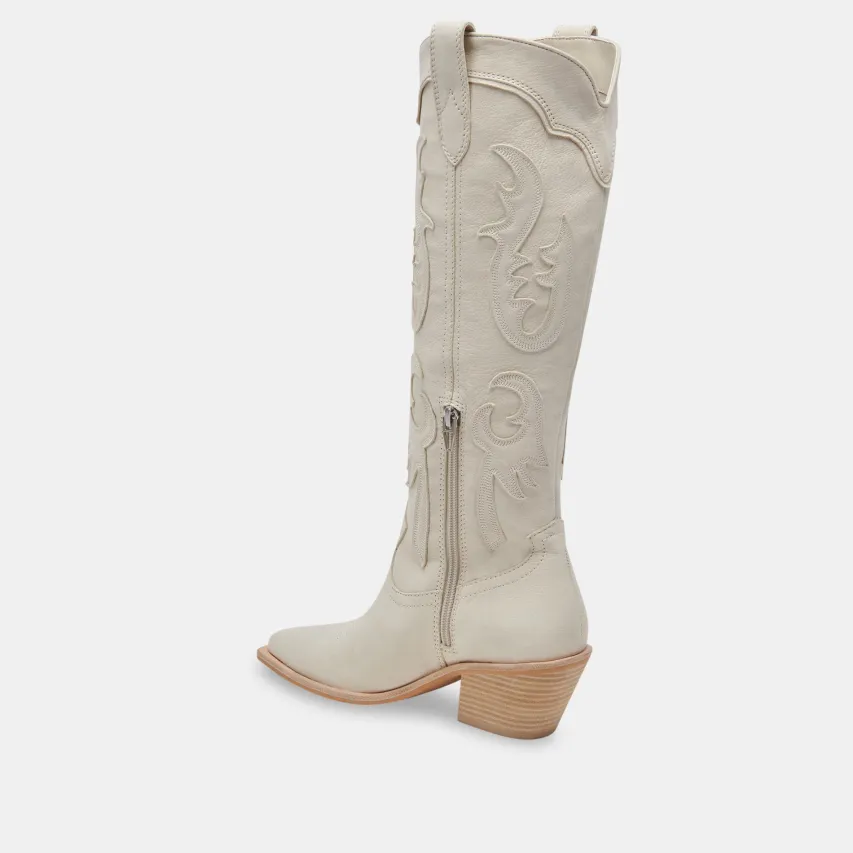 SAMSIN BOOTS IVORY NUBUCK^Dolce Vita Fashion
