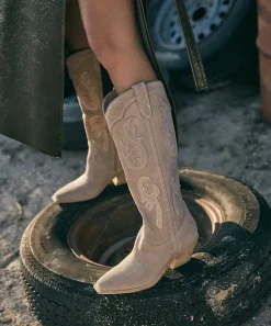SAMSIN BOOTS TAUPE SUEDE^Dolce Vita Outlet