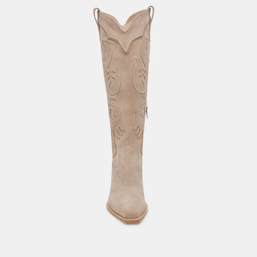 SAMSIN BOOTS TAUPE SUEDE^Dolce Vita Outlet
