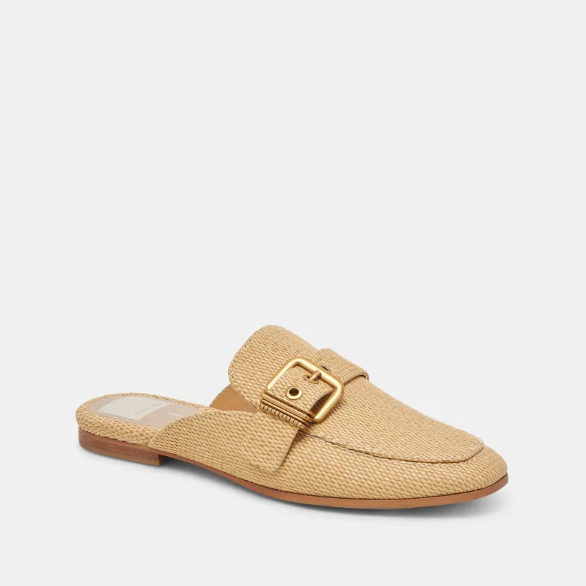 SANTEL FLATS HONEY RAFFIA^Dolce Vita Discount