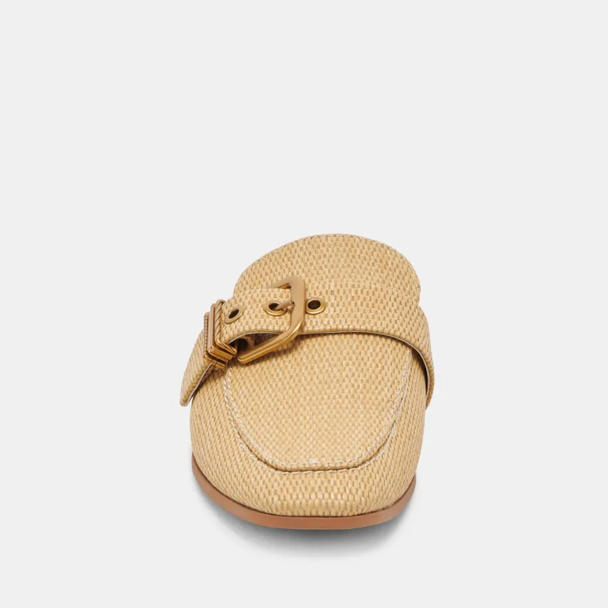 SANTEL FLATS HONEY RAFFIA^Dolce Vita Discount