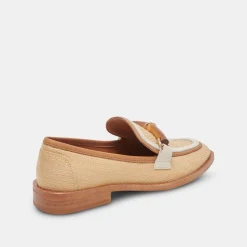 SARARA FLATS HONEY RAFFIA^Dolce Vita Hot