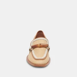 SARARA FLATS HONEY RAFFIA^Dolce Vita Hot