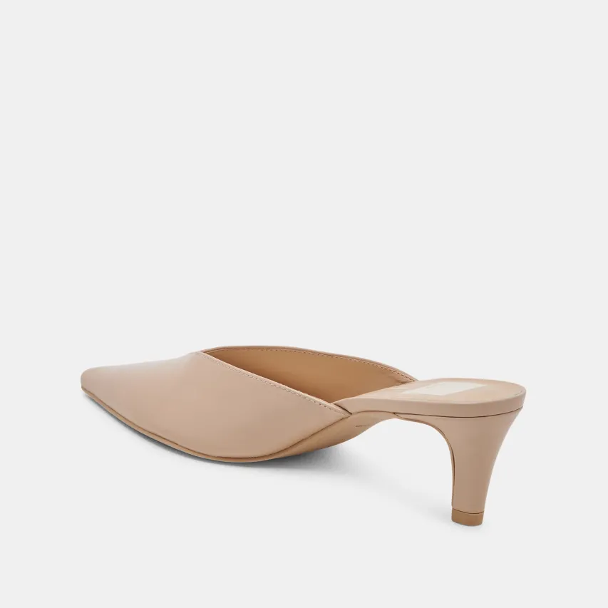 SARINA HEELS BEIGE CRINKLE PATENT^Dolce Vita Hot
